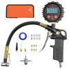 imageETENWOLF T500 Digital Tire Pressure Gauge with Inflator Tire Gauge 0250 PSI Calibrated to ANSI B407 Grade 2A Air Chuck ampamp Compressor Accessories with Storage Bag Black
