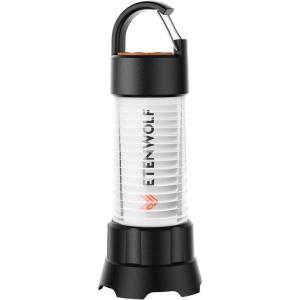 ETENWOLF 2-in-1 Camping Lantern & Flashlight,CL5 Camping Lantern Rechargeable 1000LM, LED Camping Lantern 6 Light Modes, Portable Lantern for Camping, Hiking & Outdoor Adventures (Black)